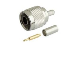 Ficha N Macho p/cabo RG58
